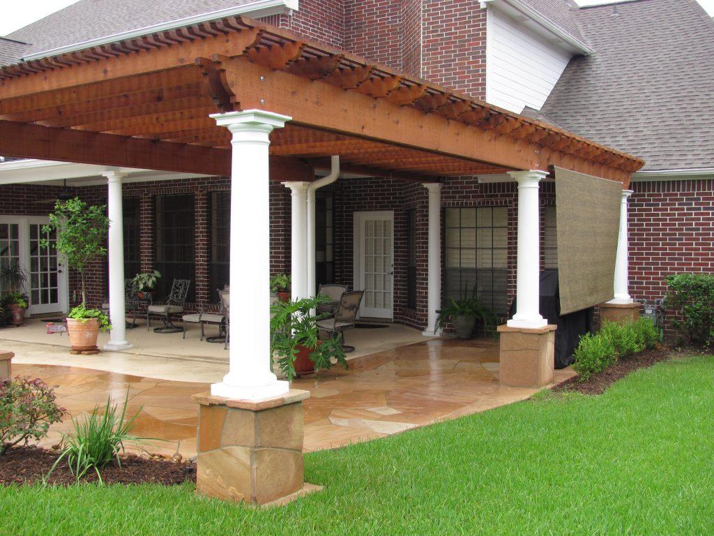 katy pergola installation, pergola for backyard, jmas landscaping