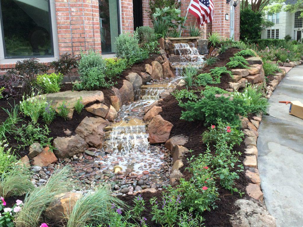 water feature installation, jmas landscaping