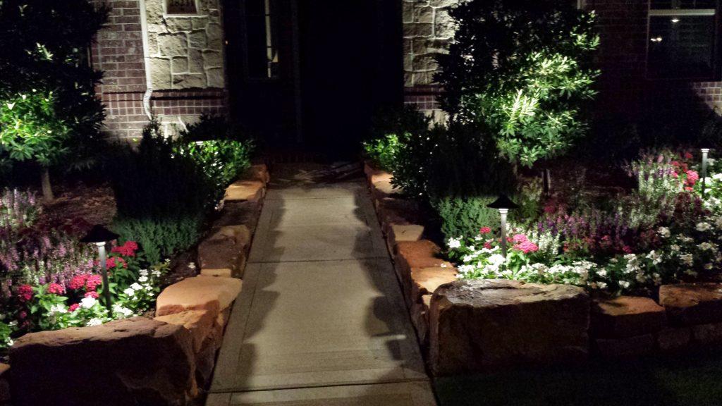 landscape lighting design and installation